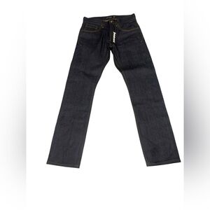 NWT Mens BETABRAND Sons of Britches Selvedge Denim Jeans Dark Wash Size 28x32